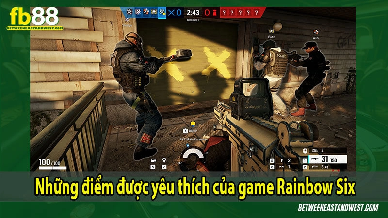 Những điểm được yêu thích của game Rainbow Six