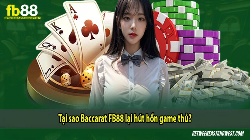 Tại sao Baccarat FB88 lại hút hồn game thủ?